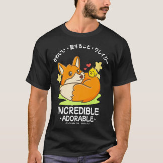 Kawaii Cute Fo And Chicken Japanese Incredible A T-Shirt