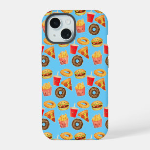 Kawaii Cute Junk Food iPhone 15 Case