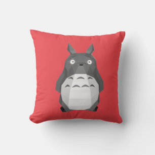 kawaii cute origami japan cartoon throw pillow