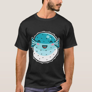 Kawaii Cute Puffer Fish T-Shirt