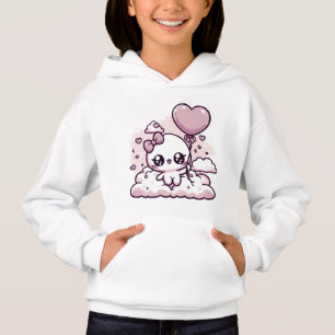 Kawaii Cutie with a Heart Balloon