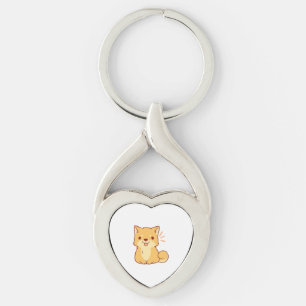 Kawaii dog Shiba   Keychain