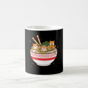 Kawaii dogs eating Ramen Coffee Mug