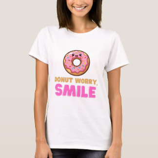 Kawaii Doughnut Delight Sweet and Adorable  T-Shirt