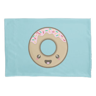 Kawaii Doughnut Pillowcase