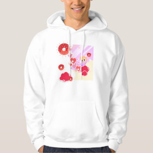 Kawaii Doughnut Planet Whimsical Dream Hoodie