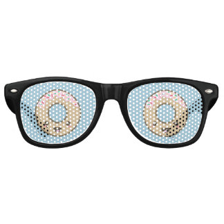 Kawaii doughnut retro sunglasses