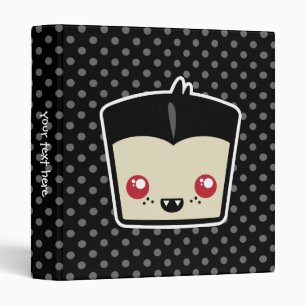 Kawaii Dracula Binder