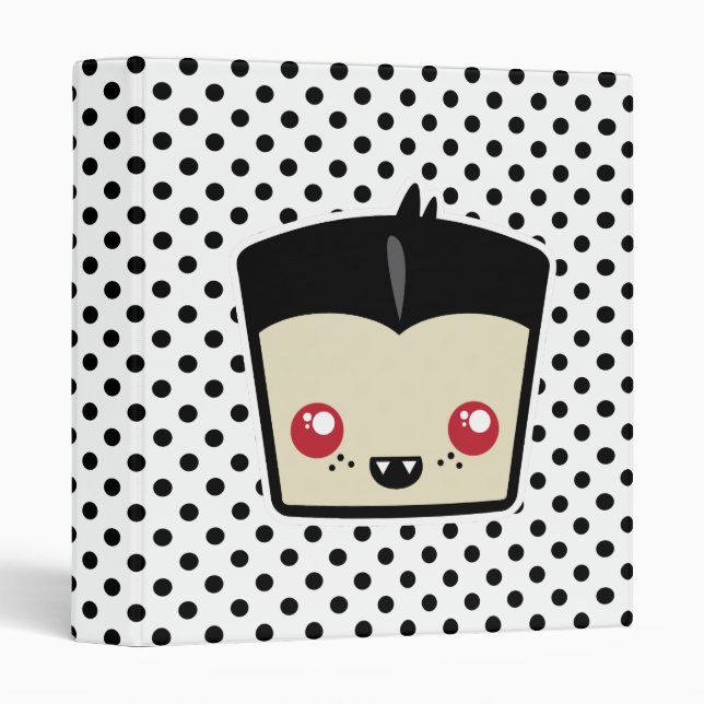 Kawaii Dracula Binder (Front/Spine)