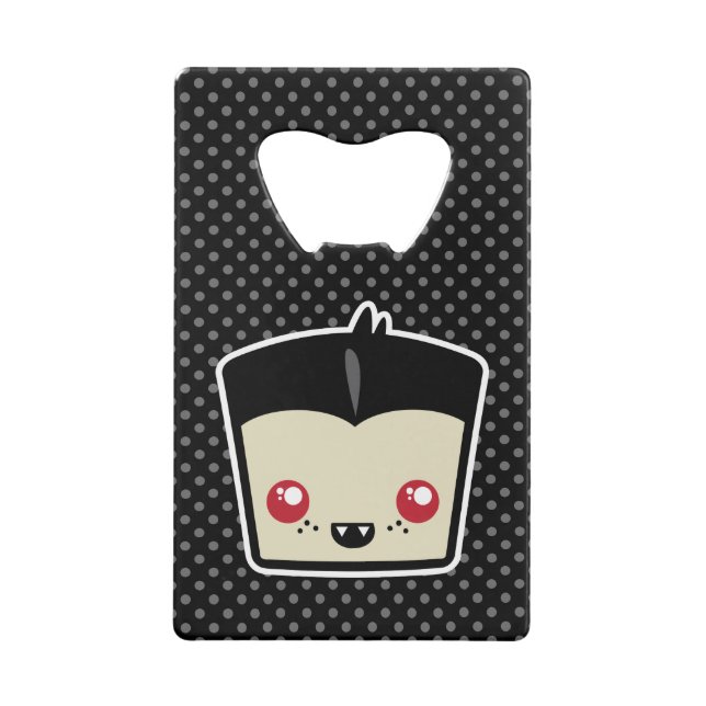 Kawaii Dracula Bottle Opener Wallet Bottle Opener (Back)