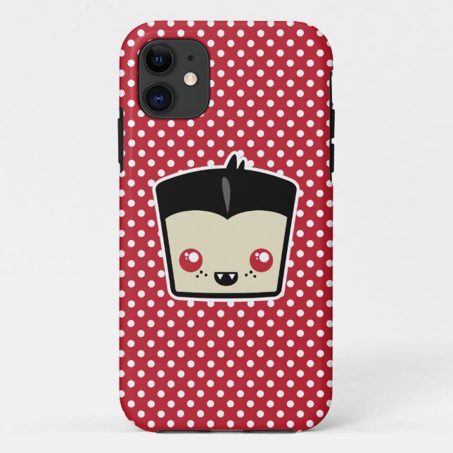 Kawaii Dracula iPhone Case (Back)
