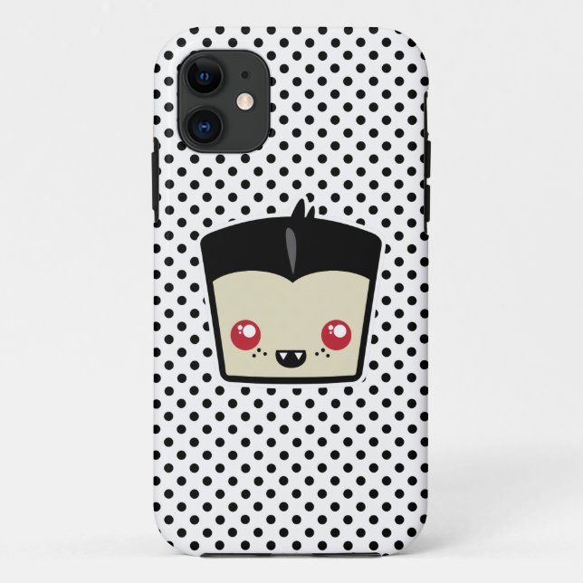 Kawaii Dracula iPhone Case (Back)