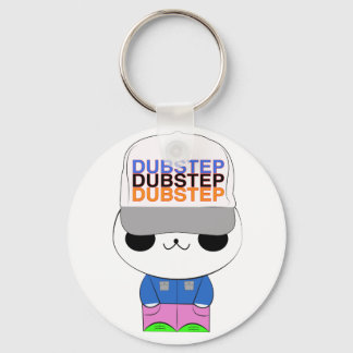 Kawaii dubstep panda keychain