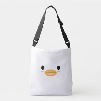 Kawaii Duck Tongue “Too cute to be serious.” Crossbody Bag