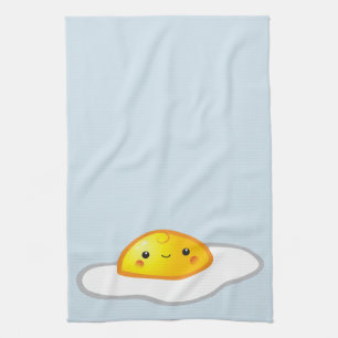 Kawaii Egg Kitchen Towel