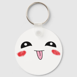 Kawaii emoji keychain