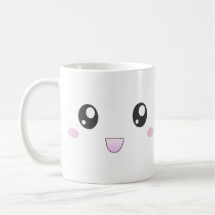 Kawaii face mug