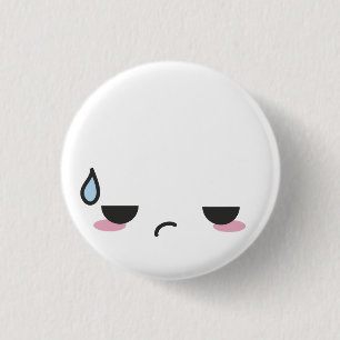 Kawaii Faces 1 Inch Round Button