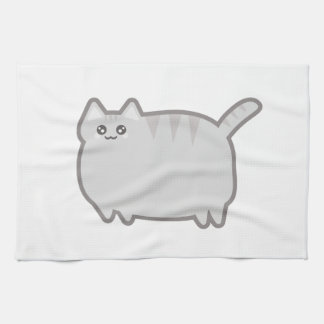 Kawaii Fat Cat Kitchen Towel