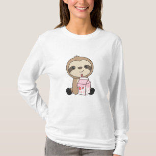 Kawaii Fault Retro Japanese Strawberry Milkshake T-Shirt