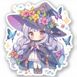 Kawaii Floral Loli Witch