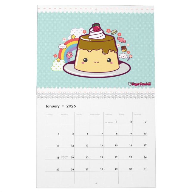 Kawaii Food Attack! 2010 Calendar (Jan 2026)
