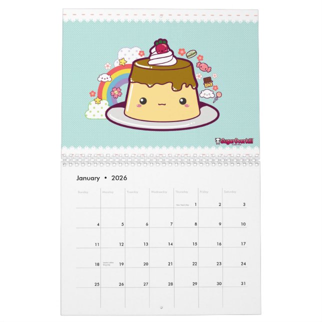 Kawaii Food Attack! 2011 Calendar (Jan 2026)