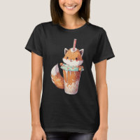 Kawaii Fox Boba Tea Cup Cute Animal Milk Tea Lover