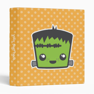 Kawaii Frankenstein Binder