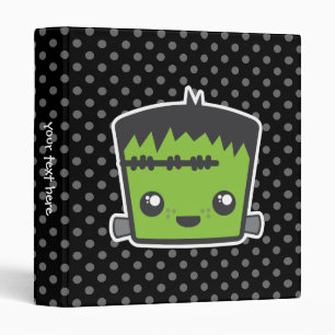 Kawaii Frankenstein Binder
