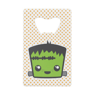Kawaii Frankenstein Bottle Opener Credit Card Bottle Opener