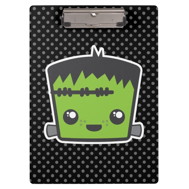 Kawaii Frankenstein Clip Board (Front)