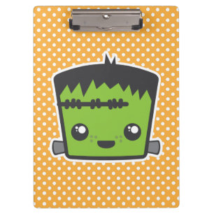 Kawaii Frankenstein Clip Board