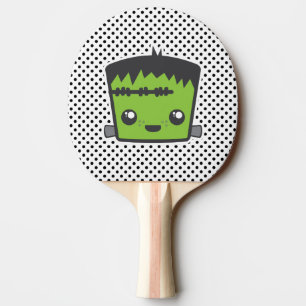 Kawaii Frankenstein Ping Pong Paddle
