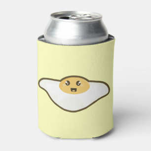 Kawaii Fried egg Can Cooler