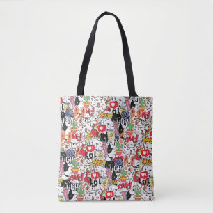 kawaii funny pet design - cute animal lover  tote bag