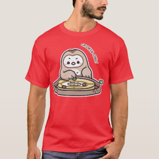 Kawaii Games Crokinole Owl T-Shirt