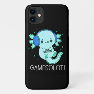 Kawaii Gamesolotl Axolotl Gamer iPhone 11 Case