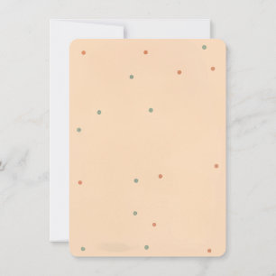 Kawaii Gender Neutral Pastel Boba Tea Baby Shower Invitation