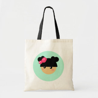 Kawaii girl tote bag