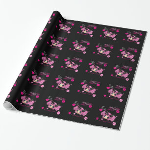 Kawaii girlfriends , best friends forever gifts wrapping paper