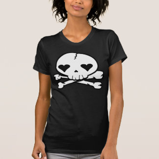 Kawaii Goth Skull T-Shirt