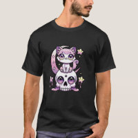 Kawaii Gothic Cat Pastel Gothic Goth Cat T Shirt