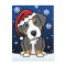 Kawaii Greater Swiss Mountain Christmas Postcard
