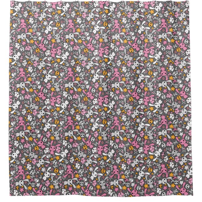 kawaii grey pattern (Front)