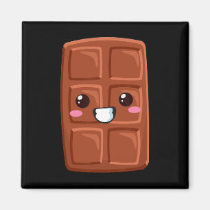 Kawaii Halloween Group Costume Party S'mores Choco Magnet