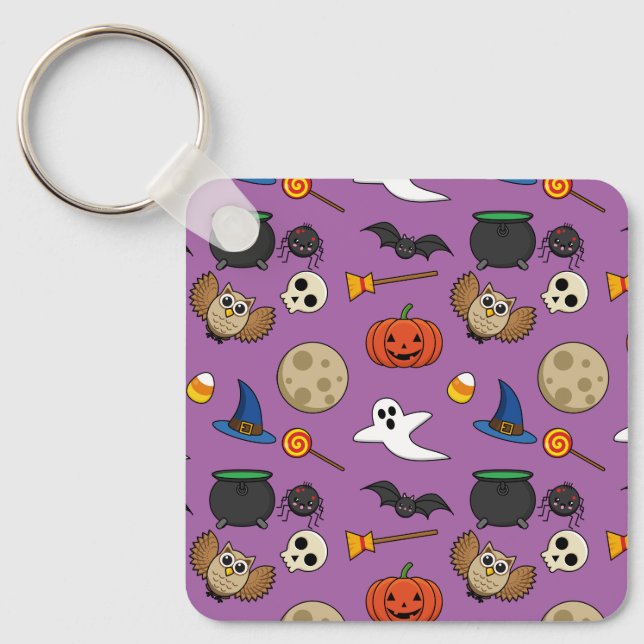 Kawaii Halloween Pack Keychain (Front)