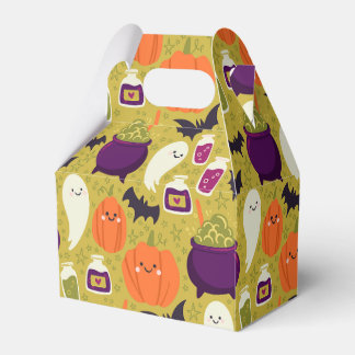 Kawaii Halloween Treat Box with Handle