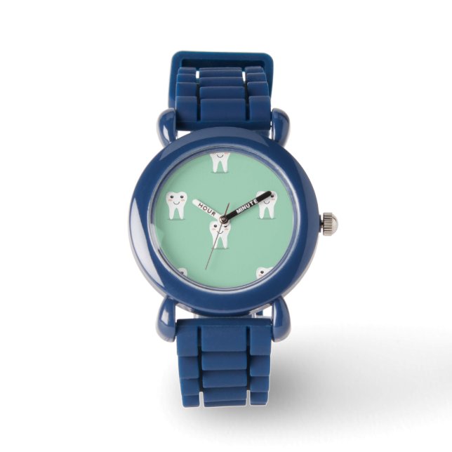 Kawaii happy tooth watch (Front)