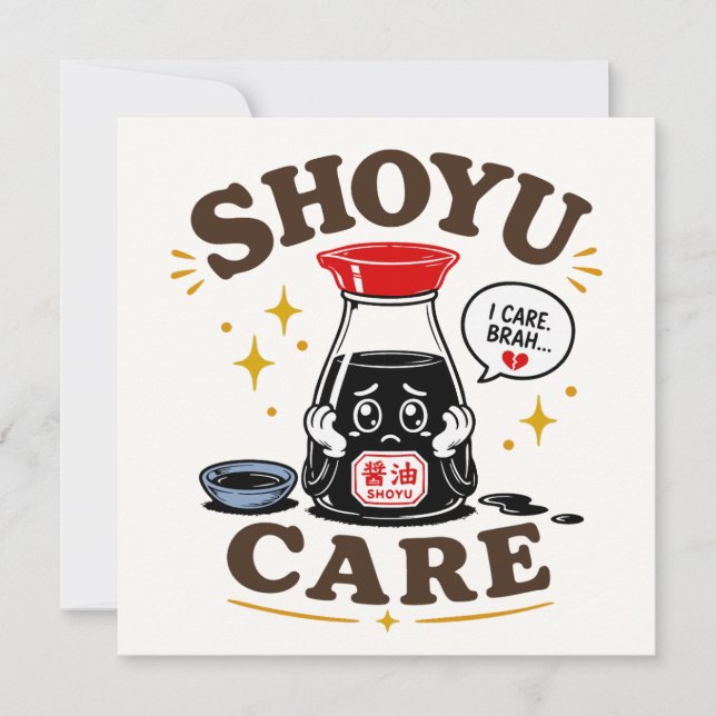 Kawaii Hawaii cute note card (Front)